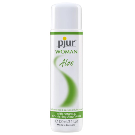 Pjur Woman Aloe Water-Based Lubricant 100ml - Vegan Formula