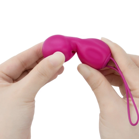 Nomi Tang IntiMate Kegel Set Plus Red Violet - Dual Weight Trainer Kit