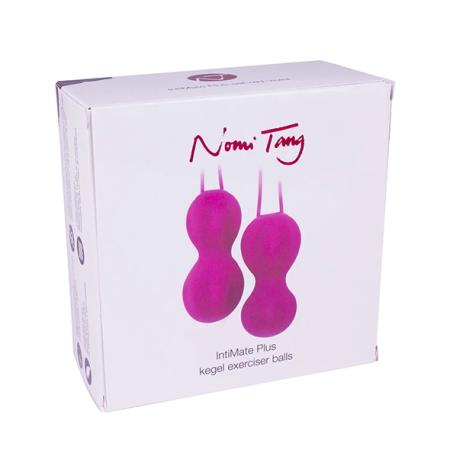 Nomi Tang IntiMate Kegel Set Plus Red Violet - Dual Weight Trainer Kit
