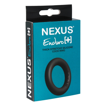 Nexus Enduro Plus Intimate Fitness Trainer - Black Silicone, Large Size