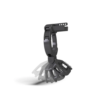 Mystim Pubic Enemy No 3 Electro Stimulation Chastity Device, Adjustable Fit