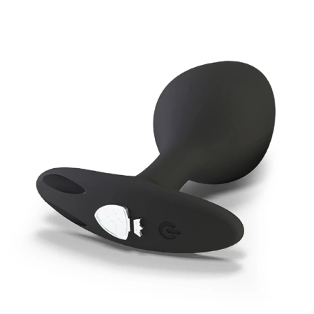 Mystim Rocking Vibe S Compact Silicone Intimate Massager Black