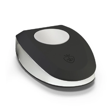 Mystim Rocking Vibe S Compact Silicone Intimate Massager Black