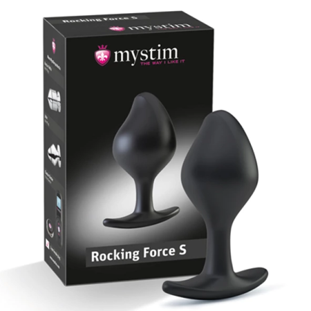 Mystim Rocking Force S Intimate Silicone Electrostimulation Plug 9.5cm
