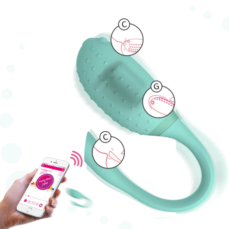 Magic Motion Fugu Green - App-Controlled Compact Intimate Device