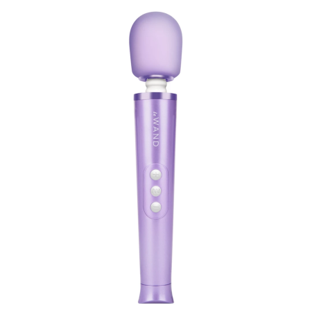 Le Wand Petite Violet Massager - Compact Rechargeable Model
