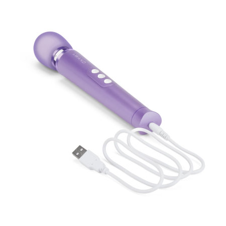 Le Wand Petite Violet Massager - Compact Rechargeable Model