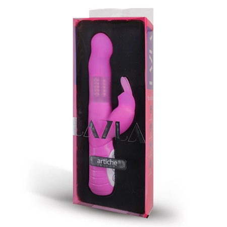 Layla Artiche Pink Silicone Rotating Intimate Device 21.5cm Waterproof