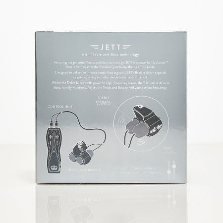 Hot Octopuss Jett Intimate Device with Adjustable Treble & Bass System