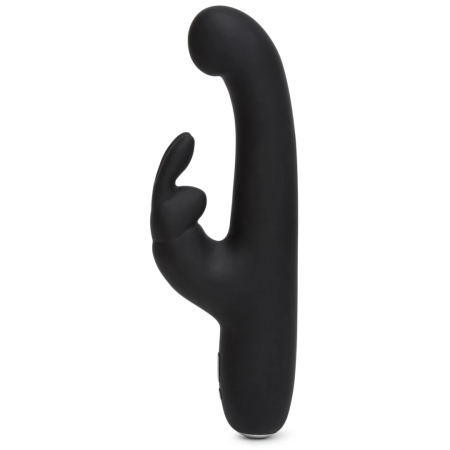 Happy Rabbit Slimline G-Spot Intimate Massager Black Silicone USB