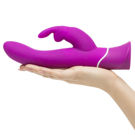 Happy Rabbit Curve Intimate Machine Purple USB Waterproof Silicone