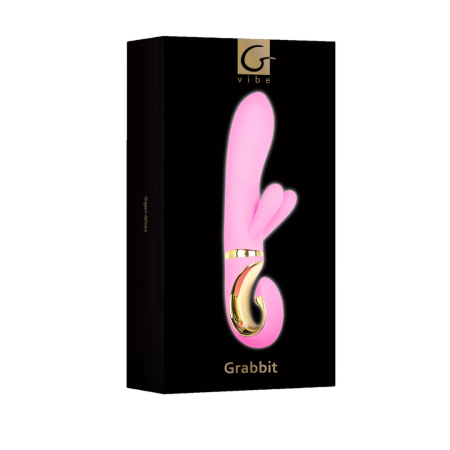 Gvibe Grabbit Pink Intimate Device with Triple Motor System 18 cm