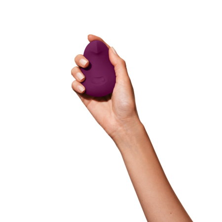 Dame Products Pom Plum - Flexible Handheld Intimate Massager, Waterproof