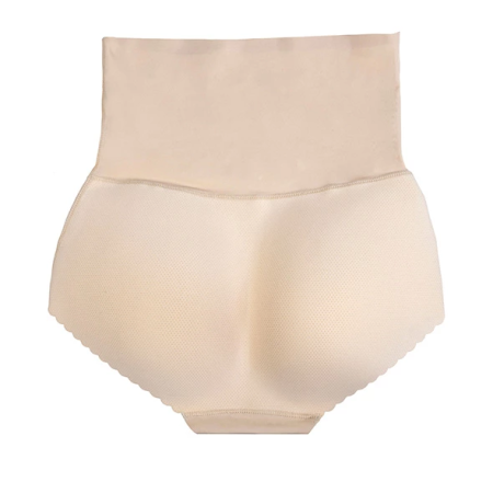 Bye Bra High Waist Padded Panties Nude L - Shaping Lingerie Comfort