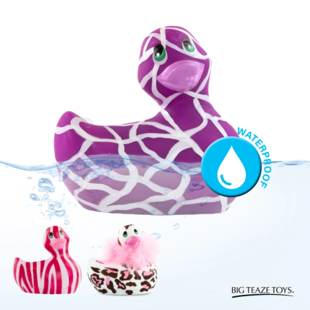 Big Teaze Toys I Rub My Duckie 2.0 Wild Safari Waterproof Massager