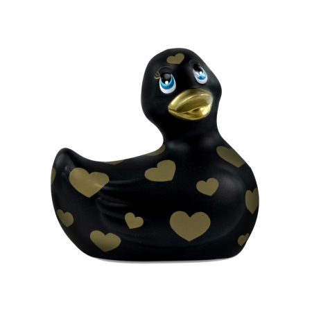 Big Teaze Toys I Rub My Duckie 2.0 Black & Gold Intimate Massager