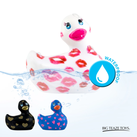Big Teaze Toys I Rub My Duckie 2.0 Romance White-Pink Body Massager