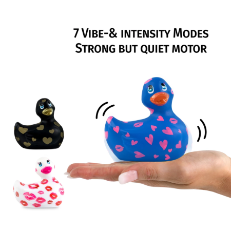 I Rub My Duckie 2.0 Romance Massage Duck Purple & Pink, Waterproof