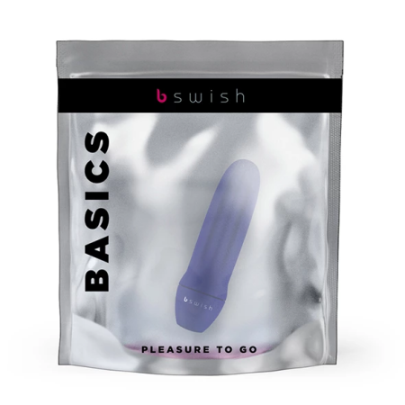 B Swish Bmine Basic Reflex Blue Compact Personal Massager 5-Mode