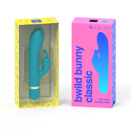 B Swish Bwild Classic Bunny Jade - Silicone Dual-Motor Intimate Device
