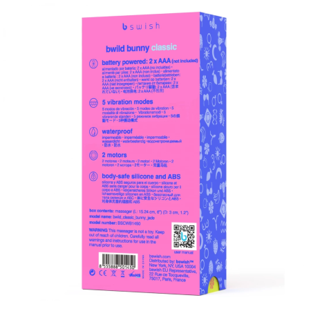 B Swish Bwild Classic Bunny Jade - Silicone Dual-Motor Intimate Device