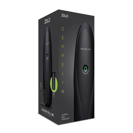 ZOLO Zeppelin Interactive Rotating Intimate Device Soft Sleeve