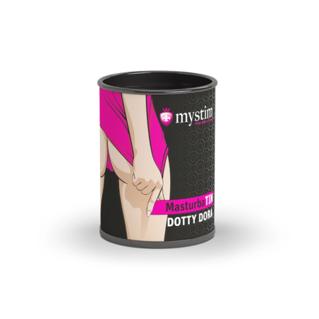 Mystim MasturbaTIN Dotty Dora Dots - Compact Intimate Device, White