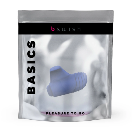 B Swish Bteased Basic Denim - Compact Precision Silicone Massager