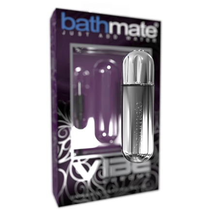 Bathmate Vibe Bullet Chrome - Compact Rechargeable Intimate Massager