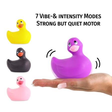 Big Teaze Toys I Rub My Duckie 2.0 Classic Purple Waterproof Massager