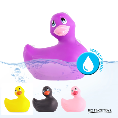 Big Teaze Toys I Rub My Duckie 2.0 Classic Purple Waterproof Massager