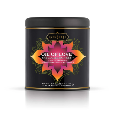 Kama Sutra Oil of Love Limited Edition Flavour Collection 6 x 22 ml