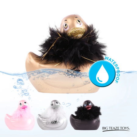 Big Teaze Toys I Rub My Duckie 2.0 Paris Gold Waterproof Massager
