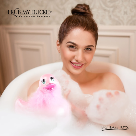Big Teaze Toys I Rub My Duckie 2.0 Paris Pink Waterproof Massager
