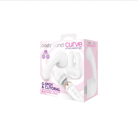 Bodywand Curve Accessory White - Flexible Silicone Attachment