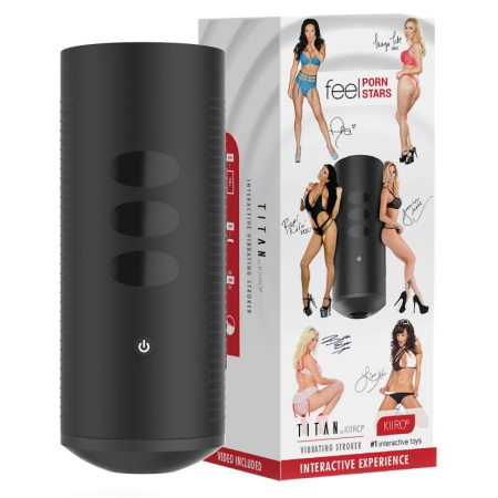 Kiiroo Titan Interactive Intimate Device with 9 Vibration Modes 221mm