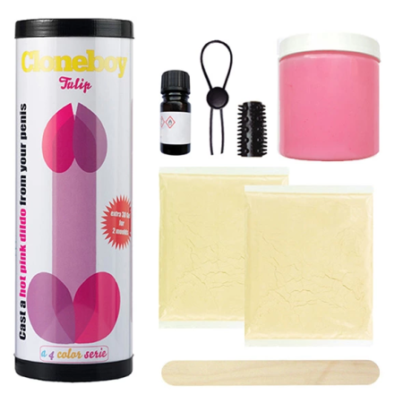 Cloneboy Tulip Hot Pink DIY Silicone Intimate Replica Kit