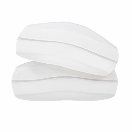 Bye Bra Cushion Strap Pads Clear Silicone Comfort Support - 1 Pair