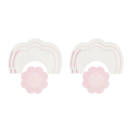 Bye Bra Breast Lift Tape & Silk Covers Nude A-C | 3 Pairs Invisible Support