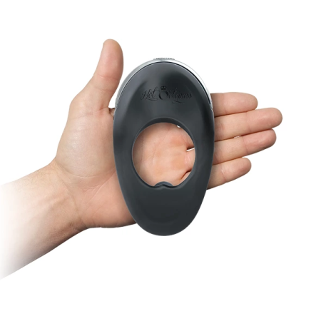 Hot Octopuss Atom Plus Black Dual Motor Silicone Intimate Ring