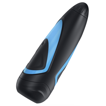 Satisfyer Men Classic Pressure-Control Intimate Device, Cyberskin, Black