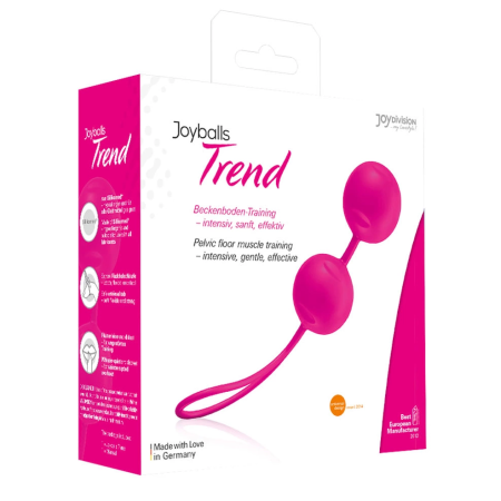 Joydivision Joyballs Trend Duo Magenta - Double Training Balls 3.5cm