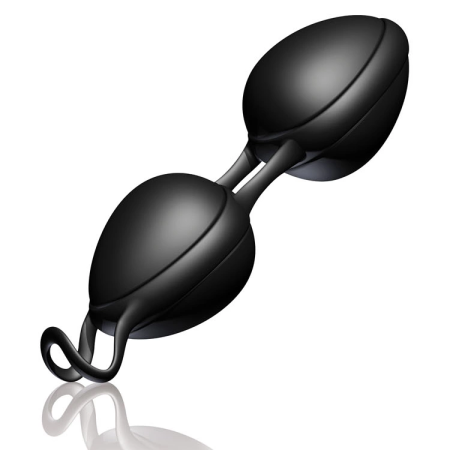 Joydivision Joyballs Secret Duo Black Pelvic Floor Trainer 11.4cm