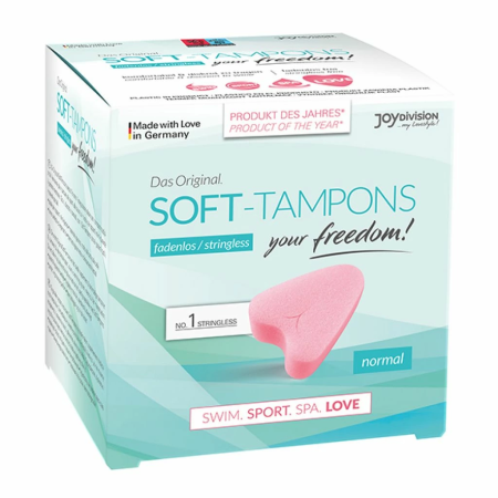 Joydivision Soft-Tampons Stringless Normal 3 pcs - Comfort & Hygiene