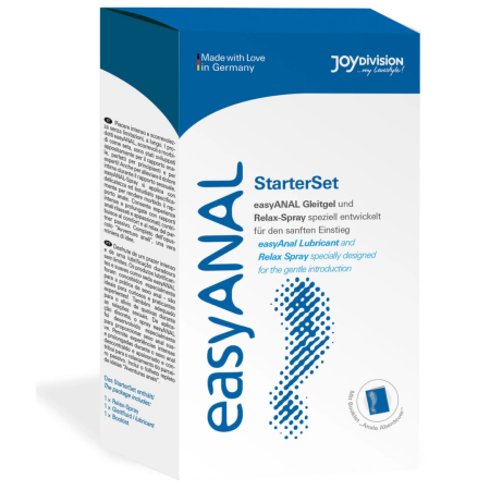 Joydivision easyANAL Set - Lubricant 80ml, Comfort Spray 30ml & Guidebook