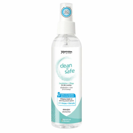 Joydivision Clean n Safe Hygiene Cleaner 200ml - Gentle Formula Spray