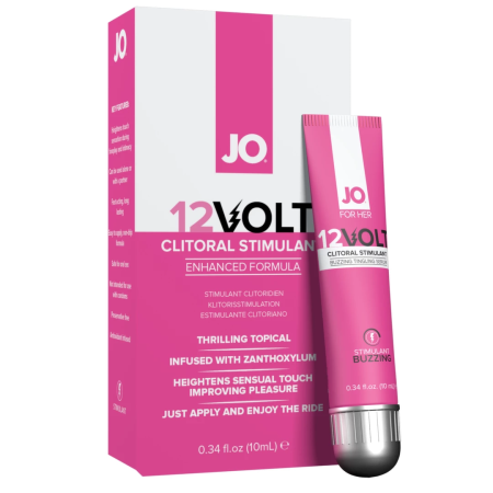 JO VOLT 12Volt Intimate Sensation Oil 10ml - Preservative-Free Formula