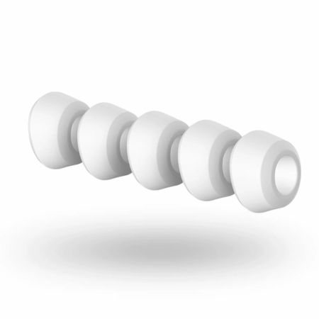Satisfyer 1 Next Generation Replacement Silicone Tips White 5-Pack