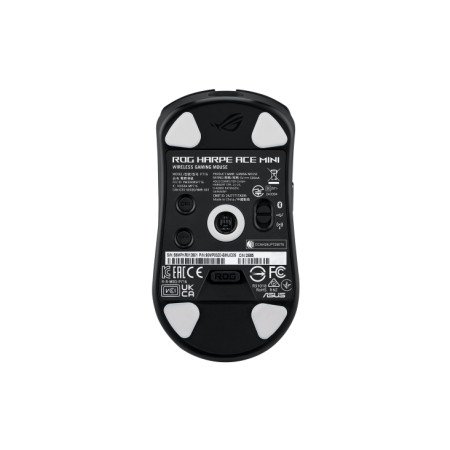 ASUS ROG Harpe Ace Mini žaidimų pelė RF Wireless + Bluetooth + USB Type-C 42000 DPI