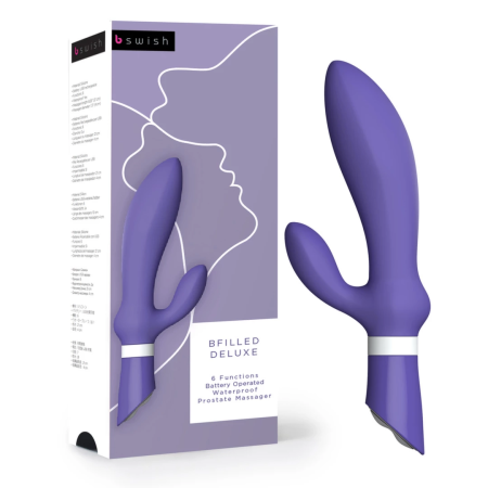 B Swish Bfilled Deluxe Twilight Dual-Motor Silicone Intimate Device 21cm